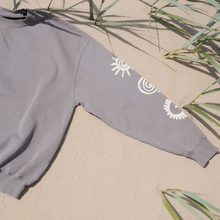 Load image into Gallery viewer, Ancient Symbols Sweatshirt in Faded Grey
